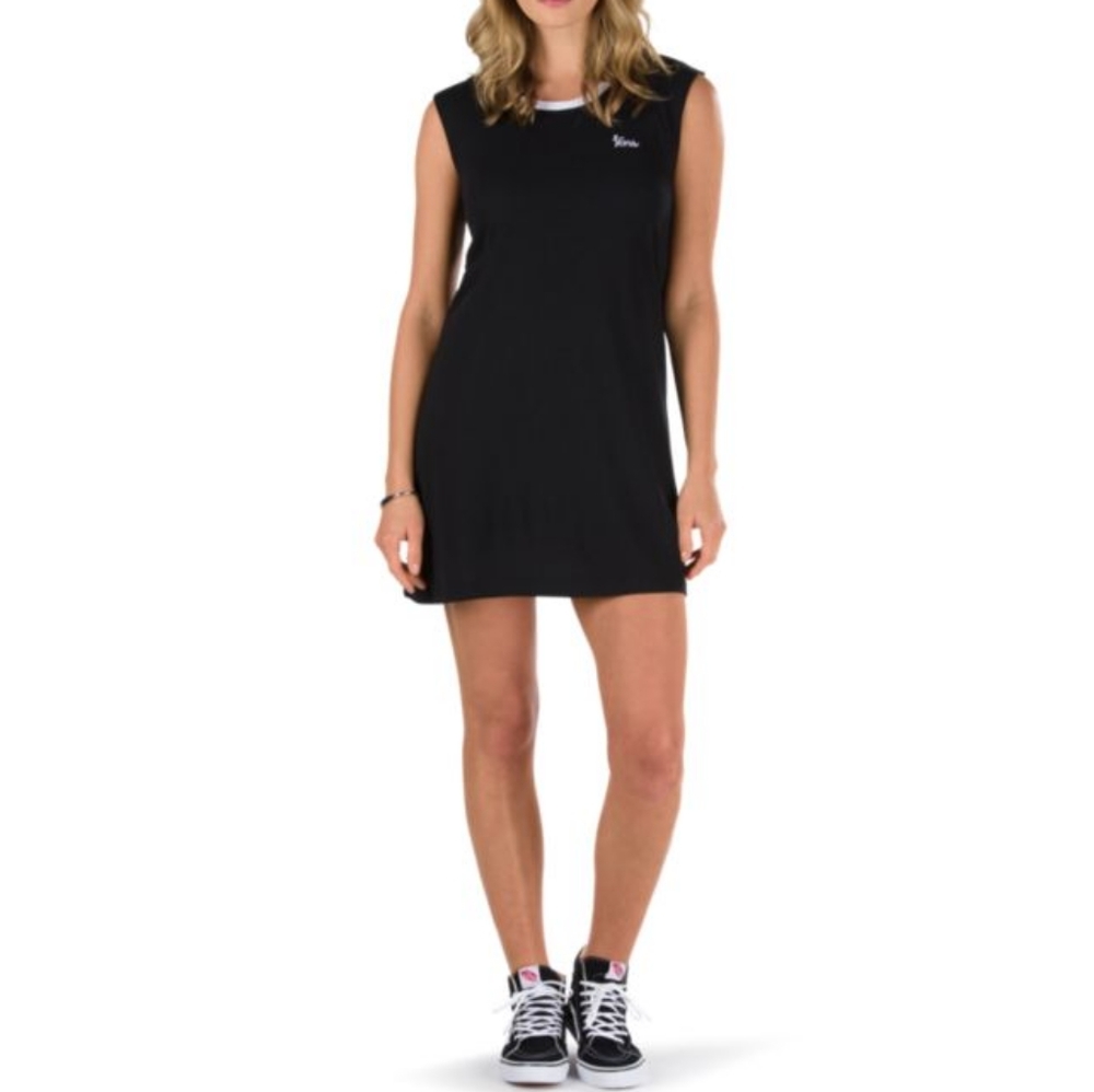 VANS pipan muscle black sleeveless dress